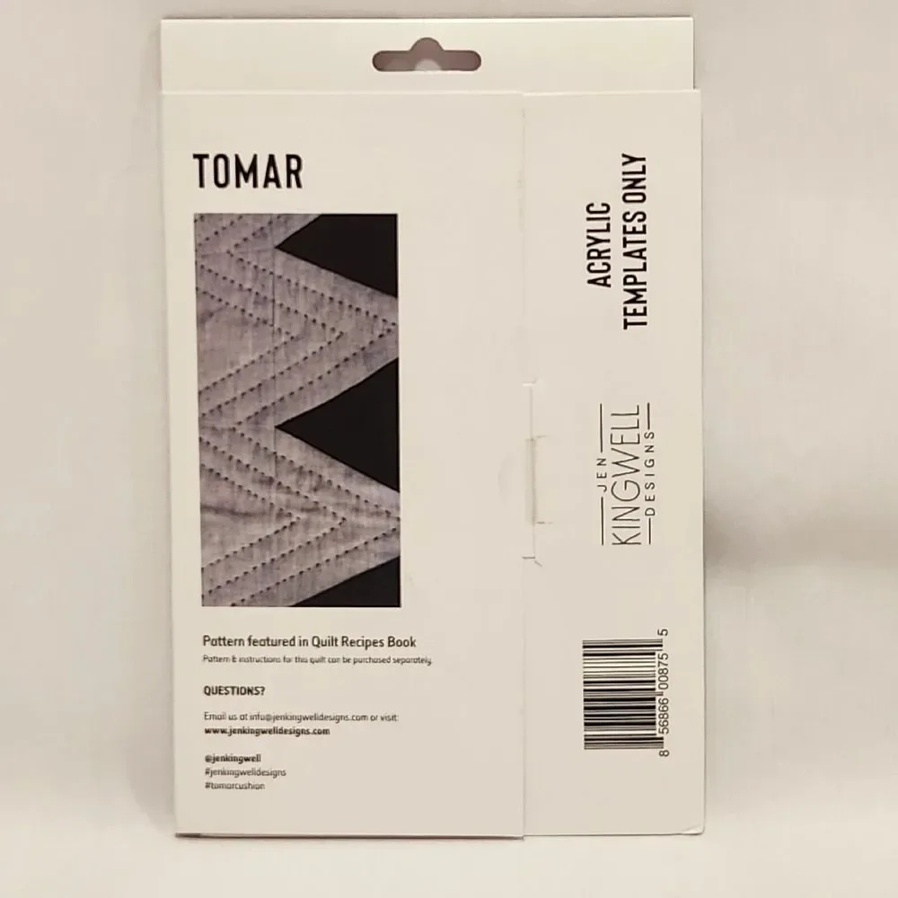 NIP Tomar Acrylic Quilt Templates by Jen‎ Kingwell Designs